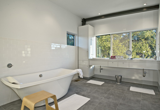 6800 Master Bath Modern bathroom lifestyle.