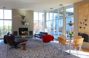 Open living room