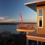 2600modern Bluff House Terrace sunset at Bluff House 2600modern.com "Modern Home Builder" "Foursquare Builders" "lake travis" "modern lifestyle" "lake front" "2600modern.com" "2600modern"