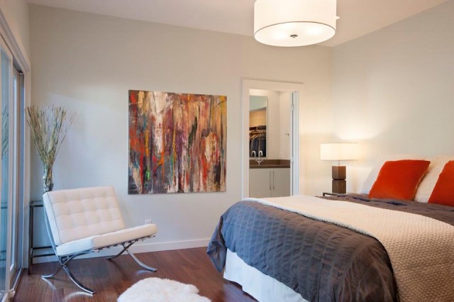 Barton Hills - New Master Bedroom Suite with connectivity to the outdoor living space.