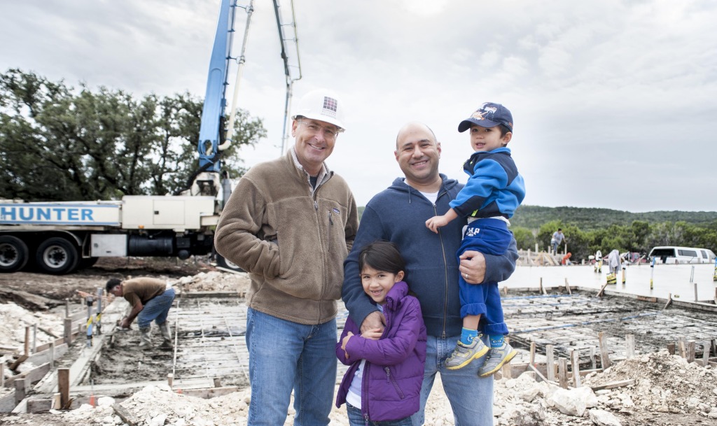 Foursquare Builders on the job site