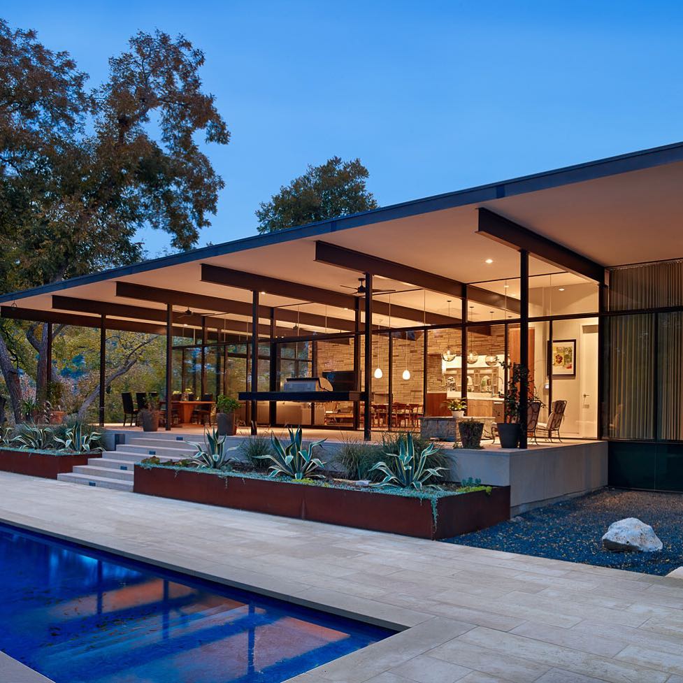 form the framework for this Burton Baldrige Architecture #design. by @foursquarebuilders  Austin