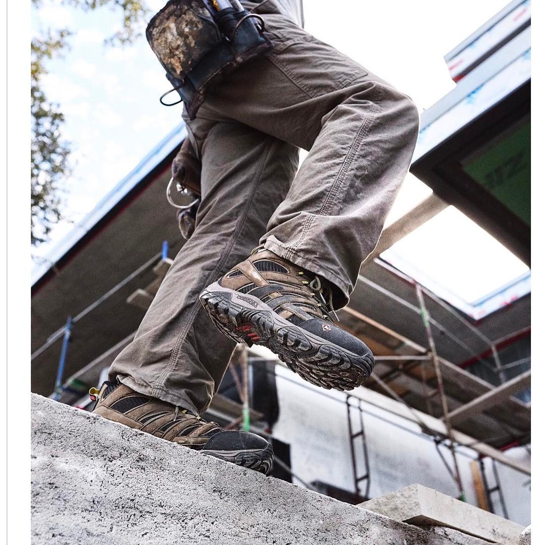 Merrell boots selected Foursquare Builders job site for their most recent photo shoot for their new product line.