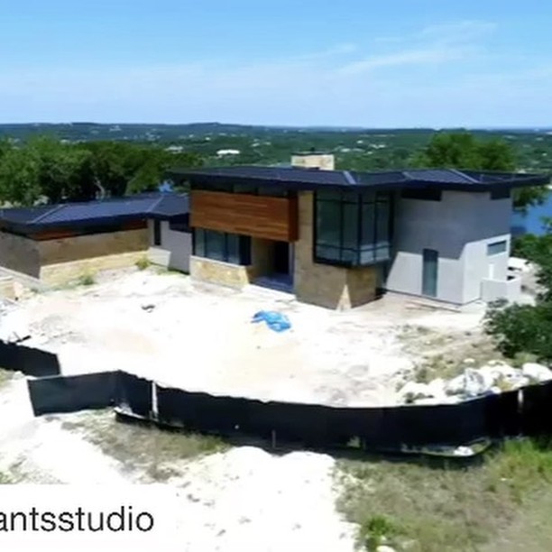 Our @dc_architecture home is wrapping up beautifully. Built by @foursquarebuilders Drone Pilot @redpantsstudio