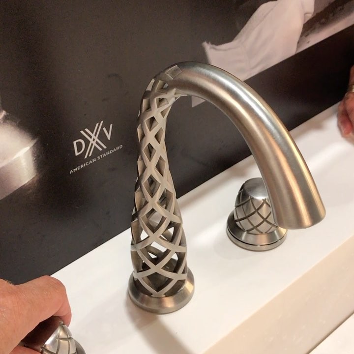 The new DXV faucet! Too cool!! @dxvluxury