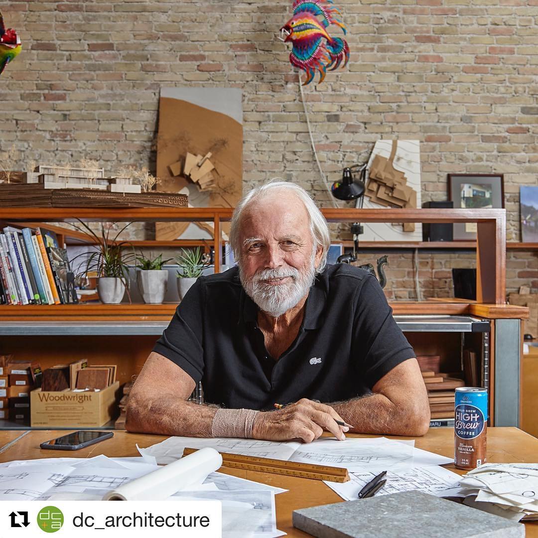 A true architectural icon will be missed in Austin. Rest In Peace our dear friend. We send our heartfelt love and support to the entire DC+Architecture team.