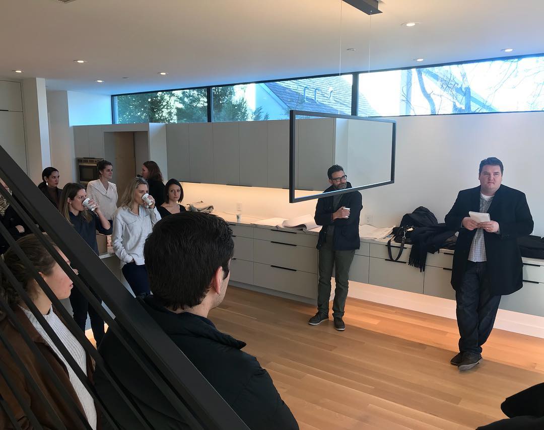@dc_architecture office meeting this morning at our Castle Hill project. Built by @foursquarebuilders Designed by @dc_architecture