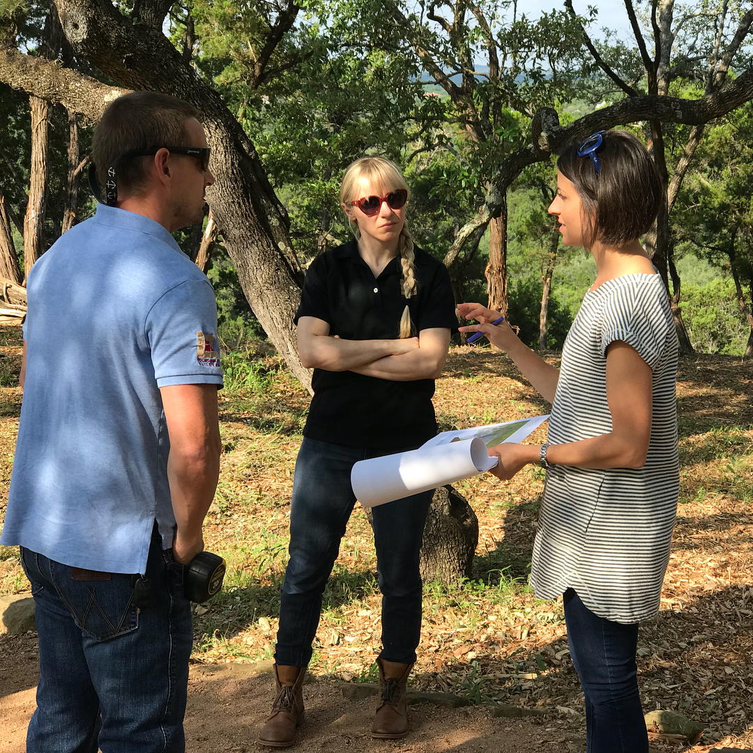 Kickoff meeting for our next Foursquare Builder Dick Clark Architecture collaboration. What a beautiful site our owners have for their home overlooking Barton Creek.