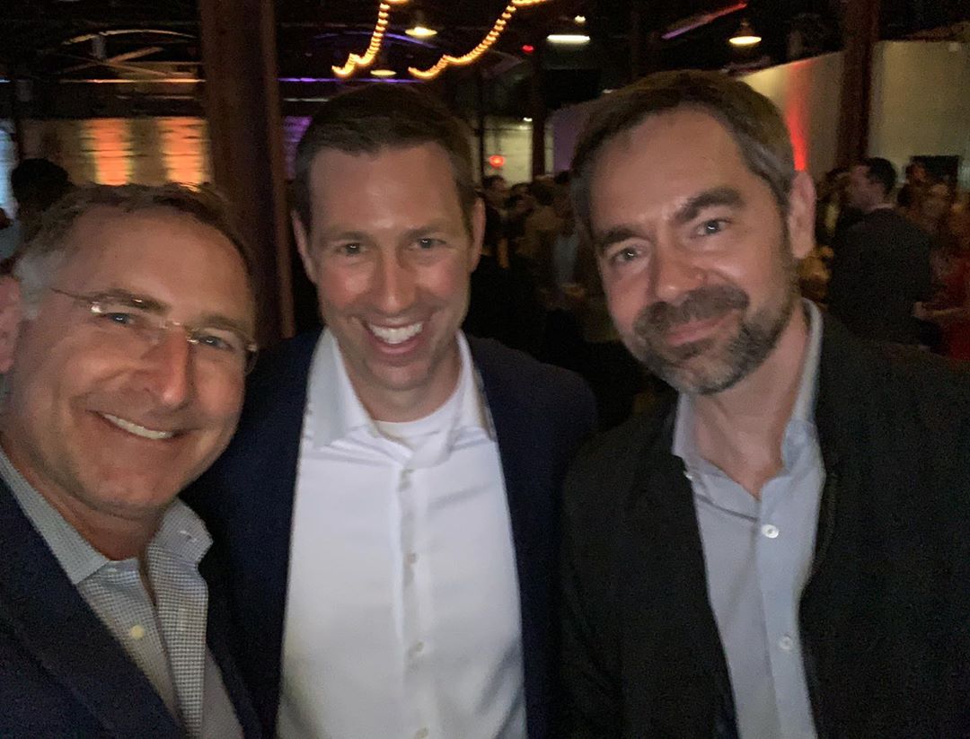 Three of Austin’s top builders, as Matt Risinger stated “we’re here shaking hands and kissing babies at the 2019 AIA AUSTIN Awards Celebration. And my apologies for @rishermartin  for not making the selfie. @foursquarebuilders @risingerbuild @classicconstructors @aiaaustin