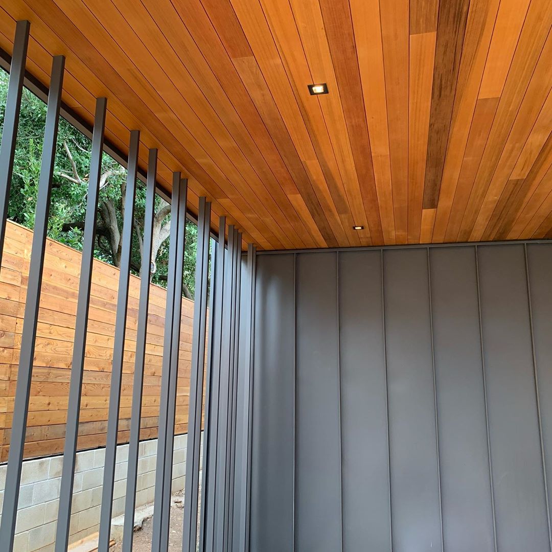 Details on our carport are spectacular! Thanks @laruearchitects for such vision and to @lovecounty for the design inspirations
