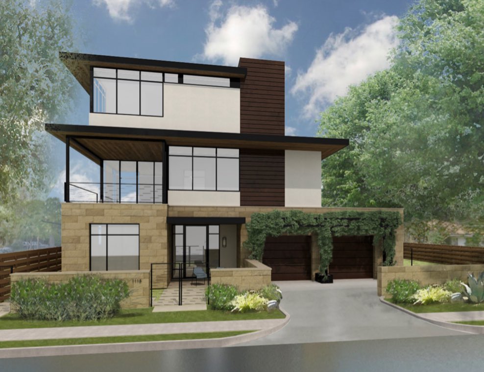 Excited to break ground on our newest @dc_architecture home in the Castle Hill District of Austin, Texas.