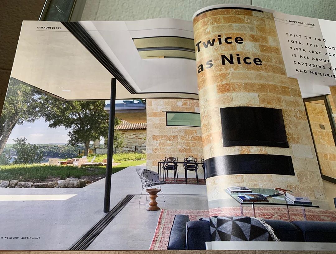 It’s always a nice surprise to find a Foursquare Builders home featured in Austin Home magazine. Pick up the Winter 2019 edition to see more!