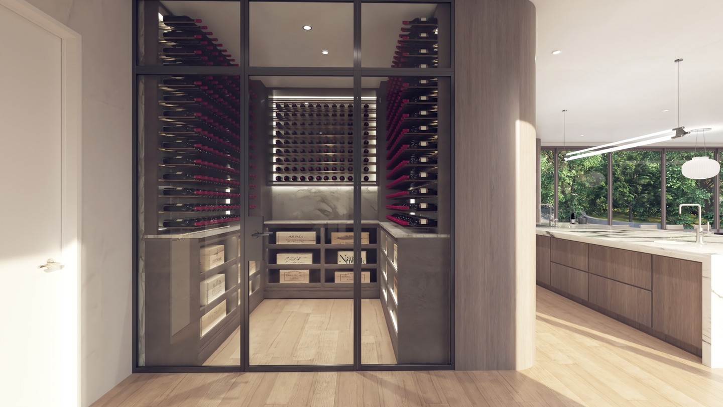 Home is where your wine is and this wine room could be yours. Visit the link in our bio to explore your future home. ⁠
⁠
1603 Canyon View⁠
CanyonViewModern.com⁠
5 Beds | 6.5 Baths | 8,353 sqft | .82 Acres⁠
⁠
Listed by @darin.s.walker⁠
512-560-7633 | darin.walker@kupersir.com⁠
CanyonViewModern.com⁠
⁠
⁠
⁠
@KuperSir⁠
@SothebysRealty⁠
⁠