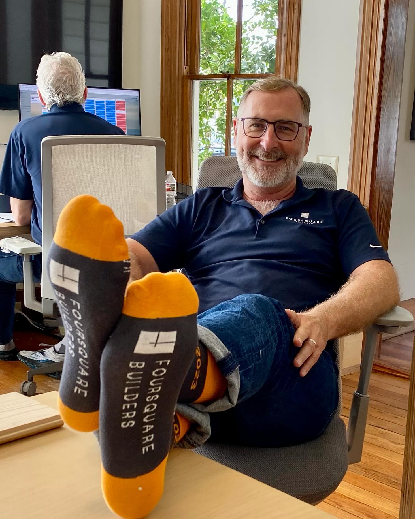 Be a VIP ticket holder and get a free pair of Foursquare Builders tour socks to walk around the homes this weekend.
@aiaaustin