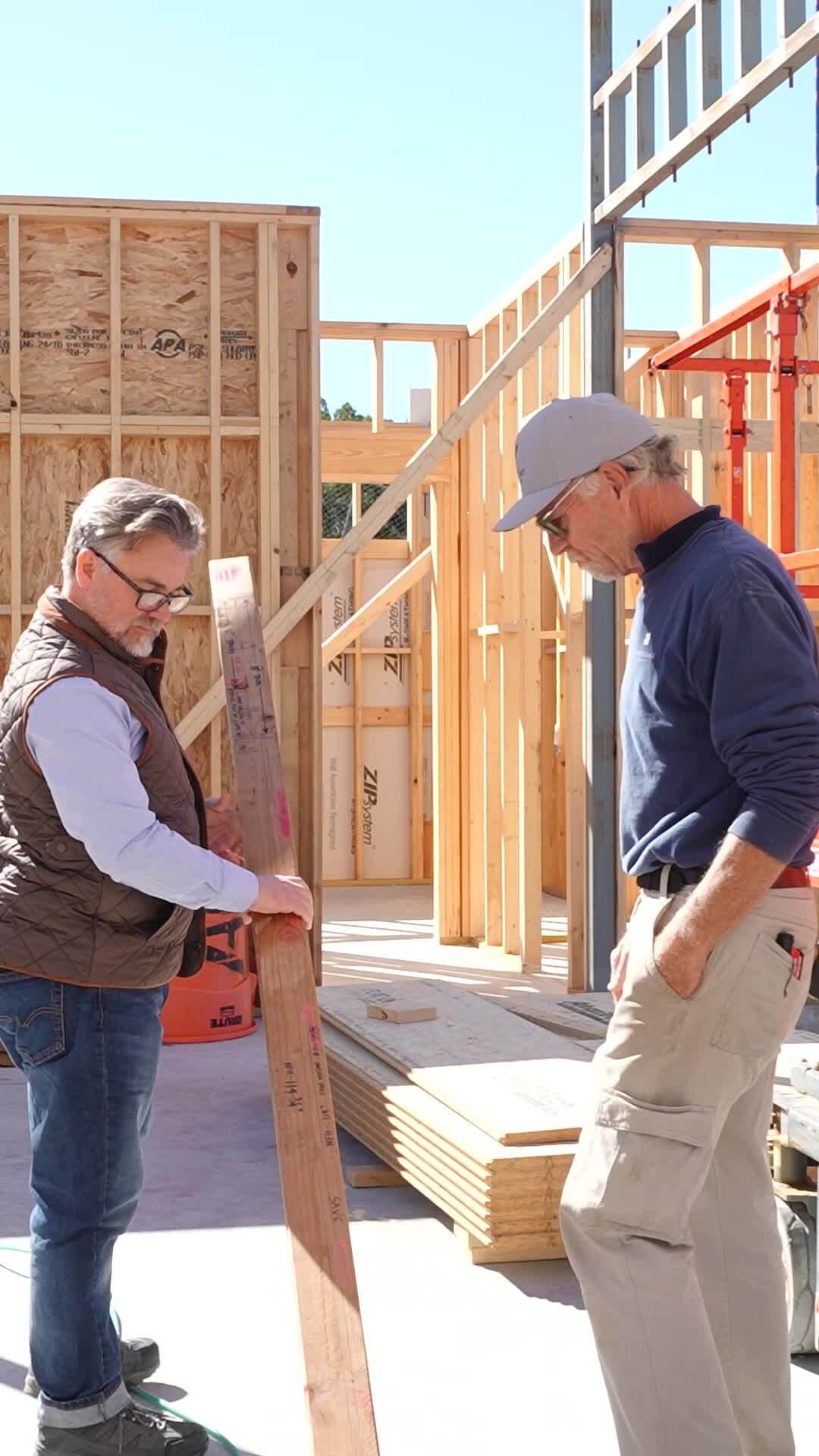 Go behind the steel beams at Wildcat Club with our Project Manager, Kevin Emmons, as he demonstrates how we ensure every Wildcat Club beam and structure meets our exacting standards. We're using a story pole to quickly measure heights and analyze adjustments with ease. It’s simple, effective, and perfect for ensuring accuracy — even in the hustle and bustle of the job site.